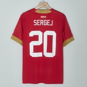 Camisetas De Futbol Selección Serbia Copa Mundial 2022 Sergej Milinkovic 20 Primera Equipación..